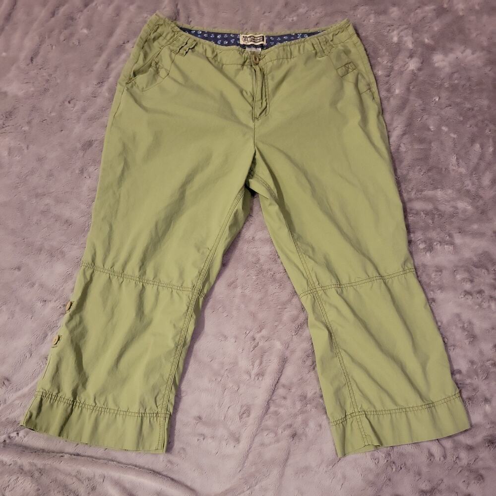 ROUTE 66 Military Green Pants Women 18W 100% cotton